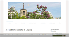 Desktop Screenshot of bethanienkirche-leipzig.de